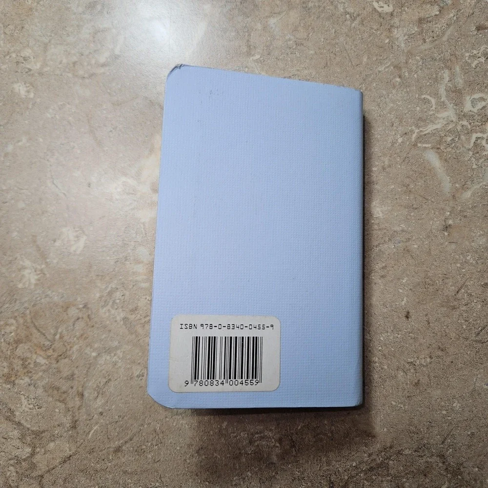 VTG 1968 Holy Bible KJV‎ New Testament Psalms Proverbs Mini Pocket Blue